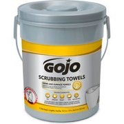 Gojo GOJO Scrubbing Wipes, 72 Wipes/Can, 6 Cans - 6396-06 6396-06.